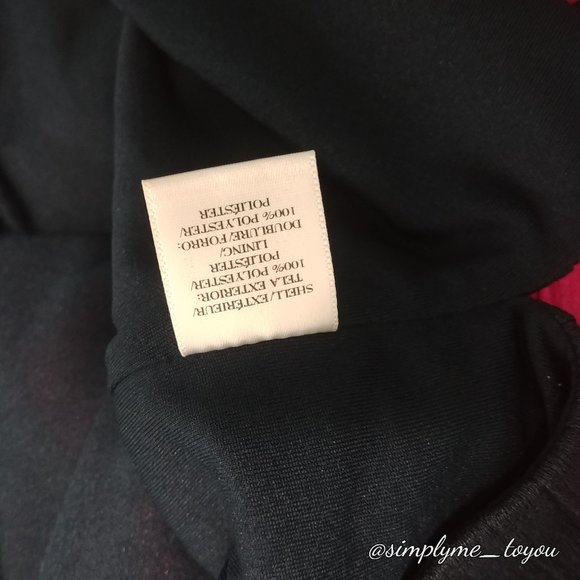 Ann Taylor Pink and Navy Pleated Tank Style Blouse Size XXL - Picture 6 of 8